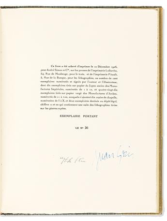 Stein, Gertrude (1874-1946) & Juan Gris (1887-1927) A Book Concluding With As a Wife Has a Cow: A Love Story; Signed by Both.